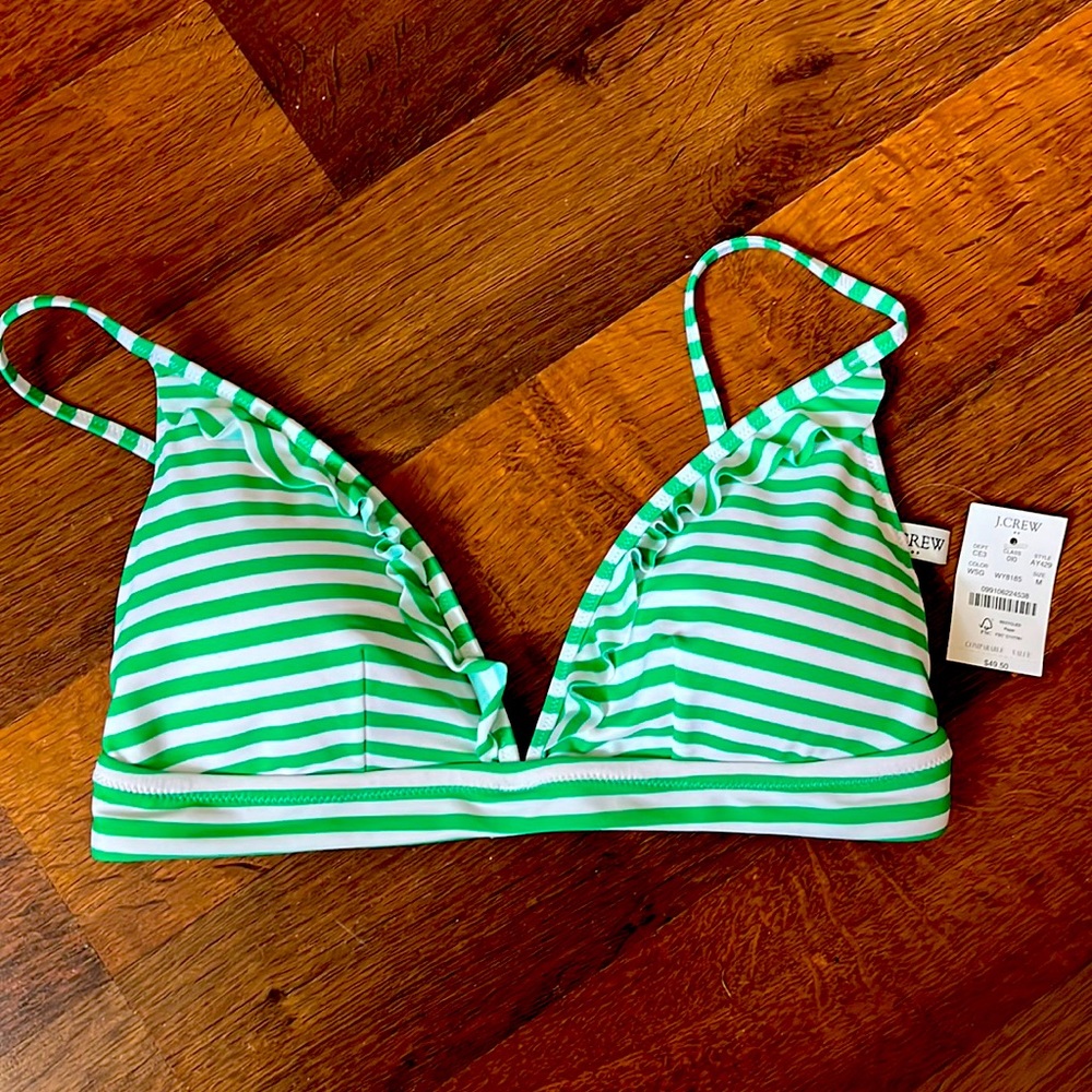 NWT J. Crew Bikini Top